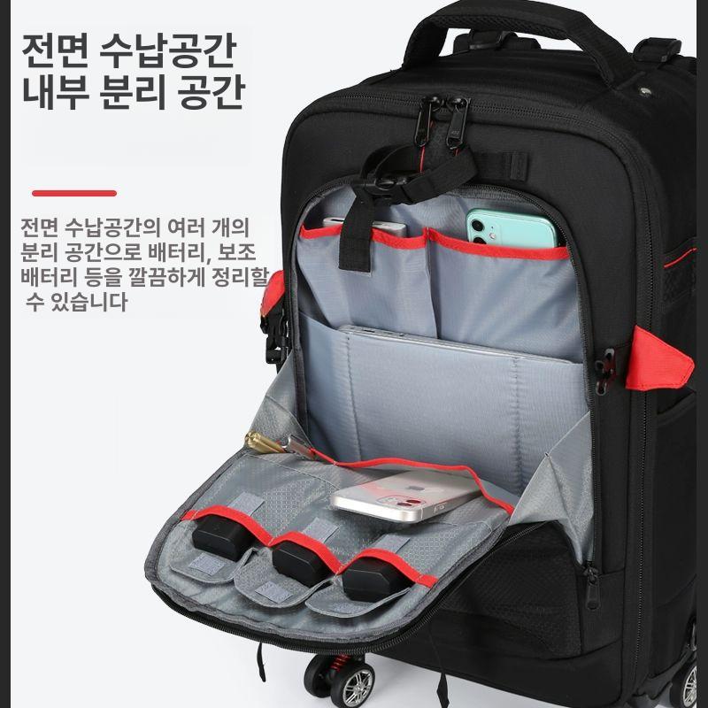 카메라 가방 캐리어 디지털 여행 출장 배낭 소형 출사 - 상세 이미지 3