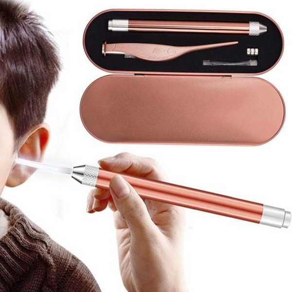 정밀 led 귀이개 흡입기 청소 가정용 귀지 제거 - 상품 이미지