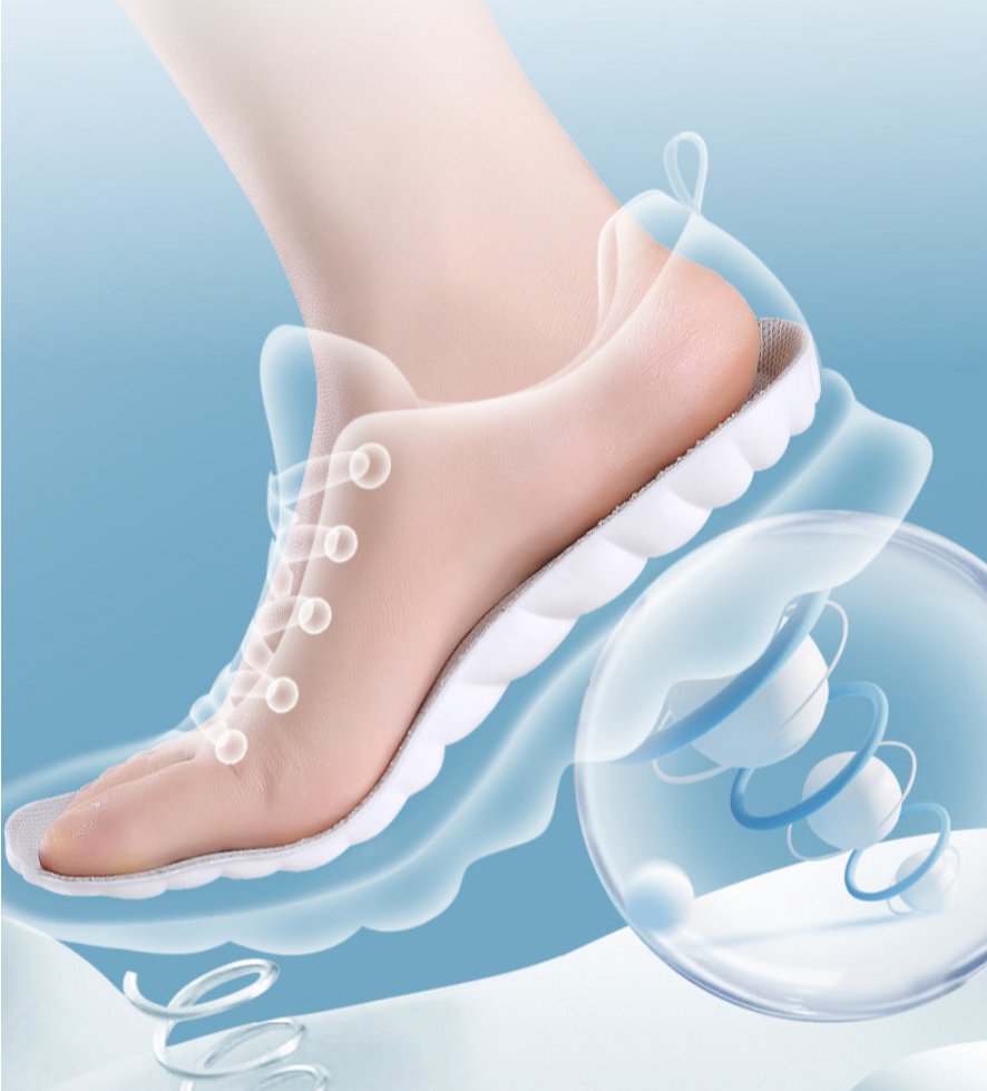 운동화 신발 구두 깔창 쿠션 군인 군화 등산화 인솔 평발 아치 키높이 푹신한 - 상세 이미지 2