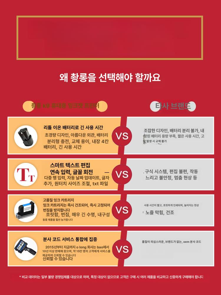 휴대용 마킹기 제조일자 각인기 핸드 날인기 인쇄기 - 상세 이미지 3