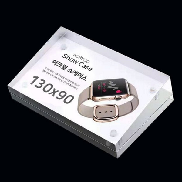 마그네틱 아크릴 전시 액자 프레임 투명 아크릴 액자 포토 진열 - 상품 이미지