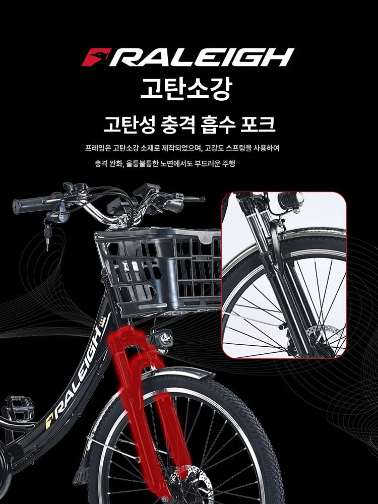 전동 자전거 접이식 팻바이크 여성 장거리 폴딩 전기 바이크 완조립 이바이크 배터리 - 상세 이미지 3
