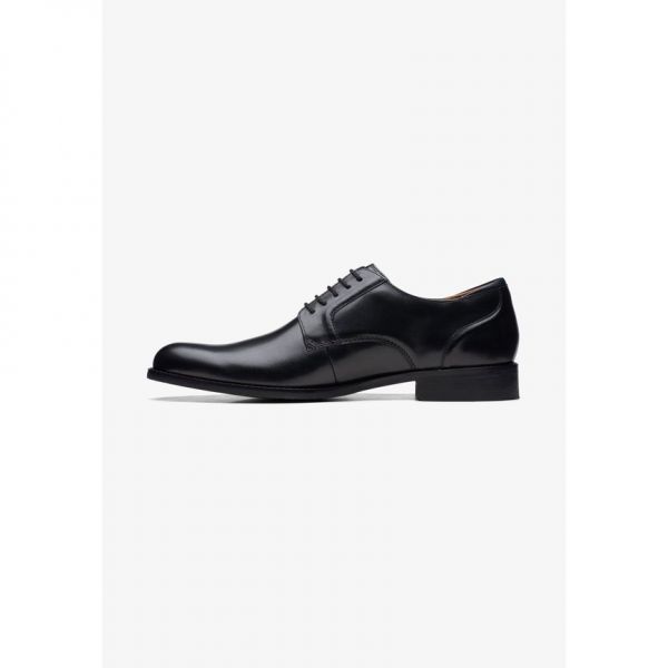 클락스 크래프탈로레이스 레더 통기성 남성 정장구두 블랙 black leather/black - 상품 이미지