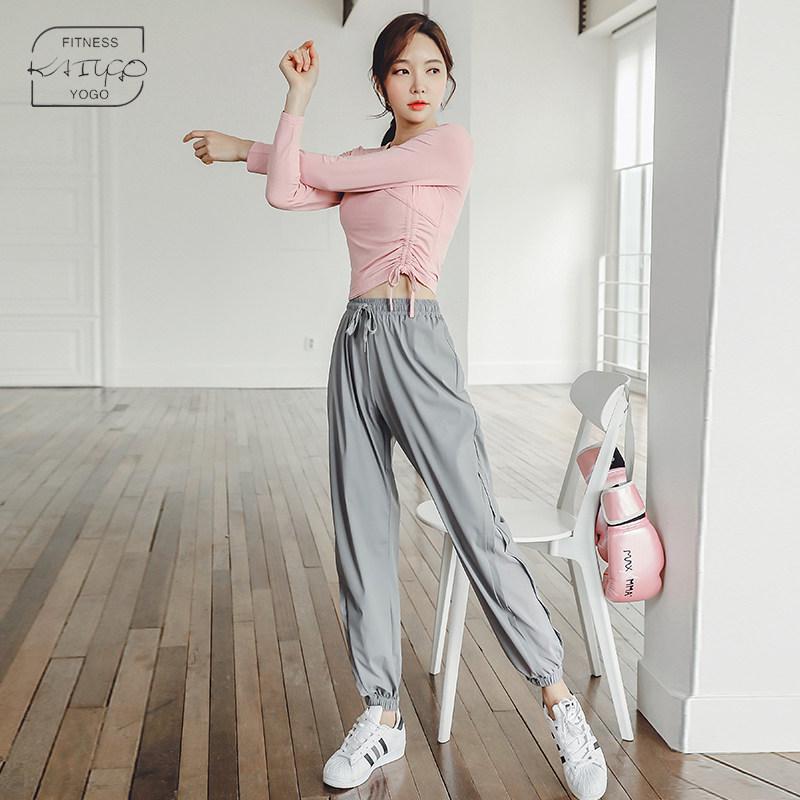 여성용 라인댄스복 상의 하의 댄스 연습복 라틴댄스 - 상세 이미지 4