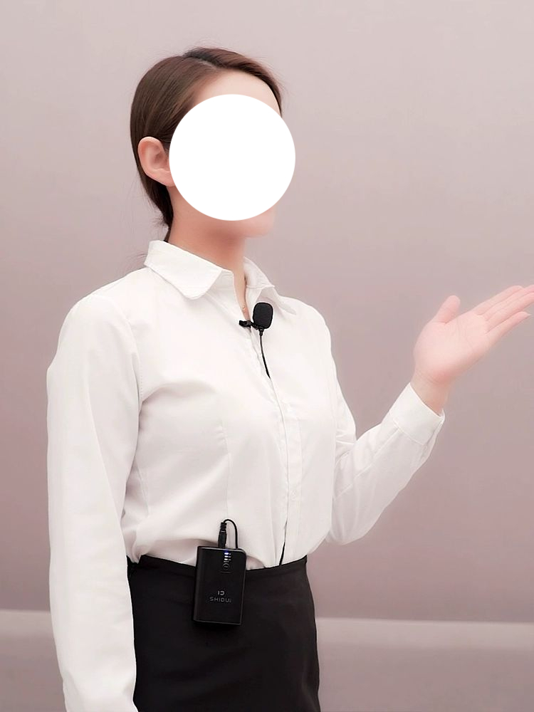 무선 헤드셋 콜센터 강의용 컴퓨터 콜센터헤드셋 블루투스 가벼운 헤드폰 상담원 마이크가 - 상세 이미지 4