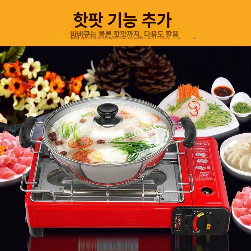 미니화로 양고기 고기굽기 숯불 직화버너 구이용돌판 꼬치 - 상세 이미지 3