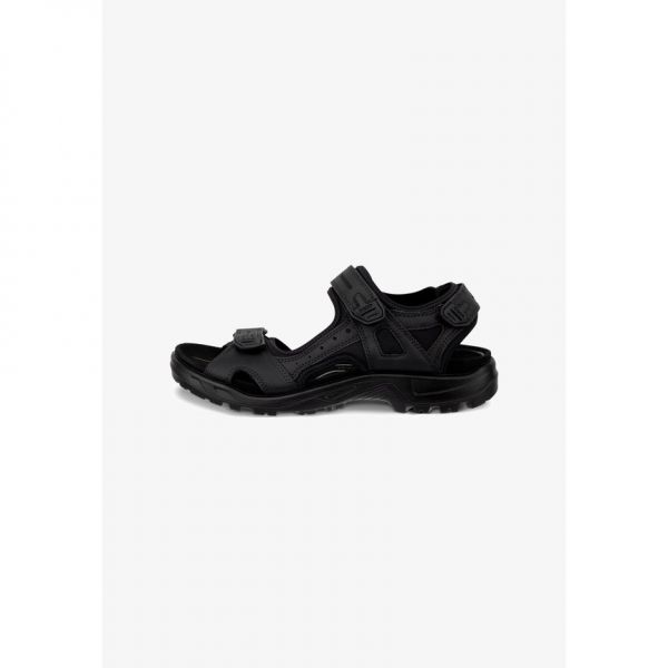 에코 오프로드 리플렉티브 벨크로 아웃도어 남성샌들 블랙 남성 black reflective black/black - 상품 이미지