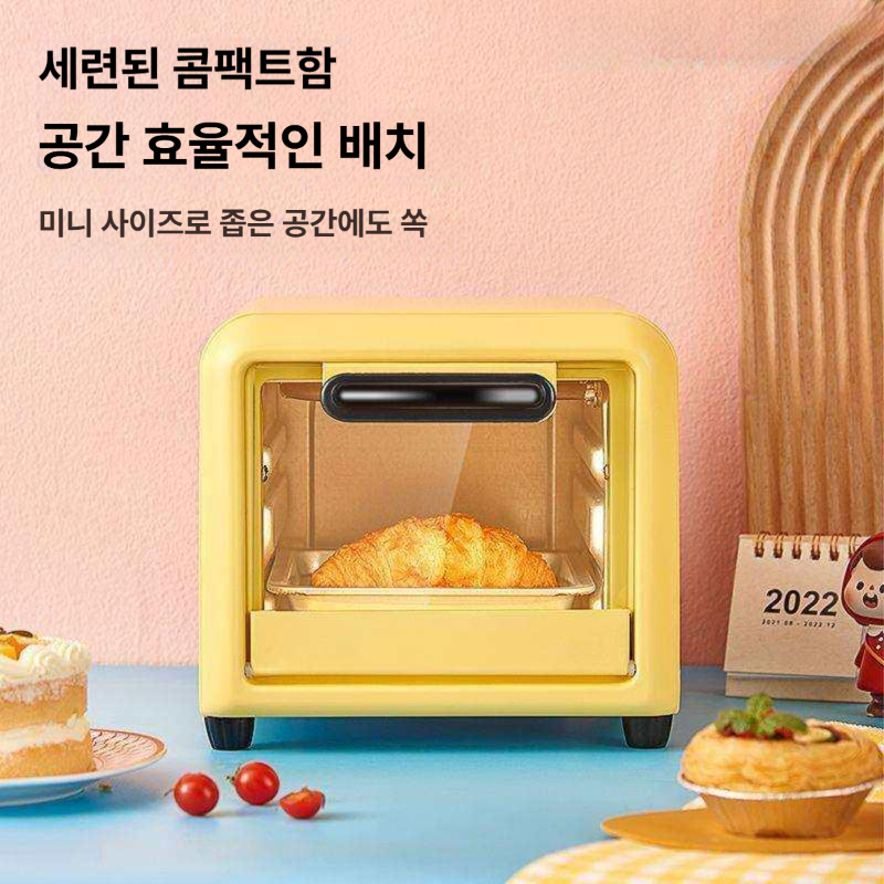 소형 오븐 가정용 홈베이킹 바베큐 멀티 가정용오븐 전기오븐 제빵 삼겹살 그릴 대용량 - 상세 이미지 3