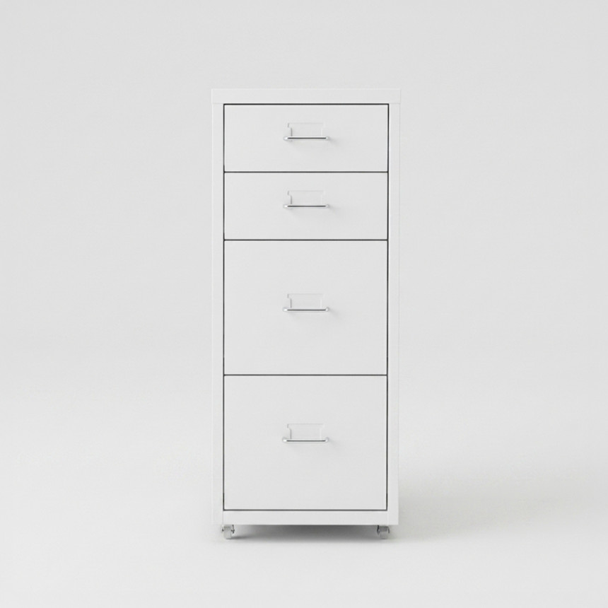 피하 서랍장 28x41x69, 2.2단, 화이트 0286.2695 사진 1