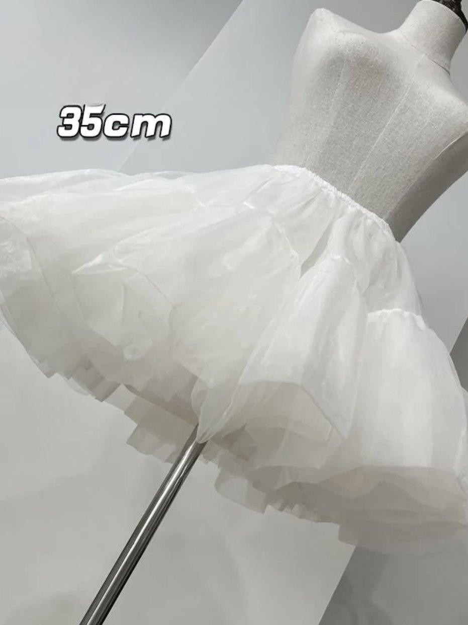 발레 스커트 패티코트 속치마 페티코트 여성 바디 드레스 체조 무용복 - 상세 이미지 5