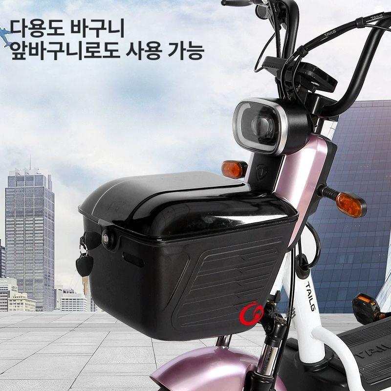 자전거 짐받이 가방 후면 선반 액세서리 전기 산악 바구니 수납함 배달 짐받이가방 뒷자리 - 상세 이미지 4