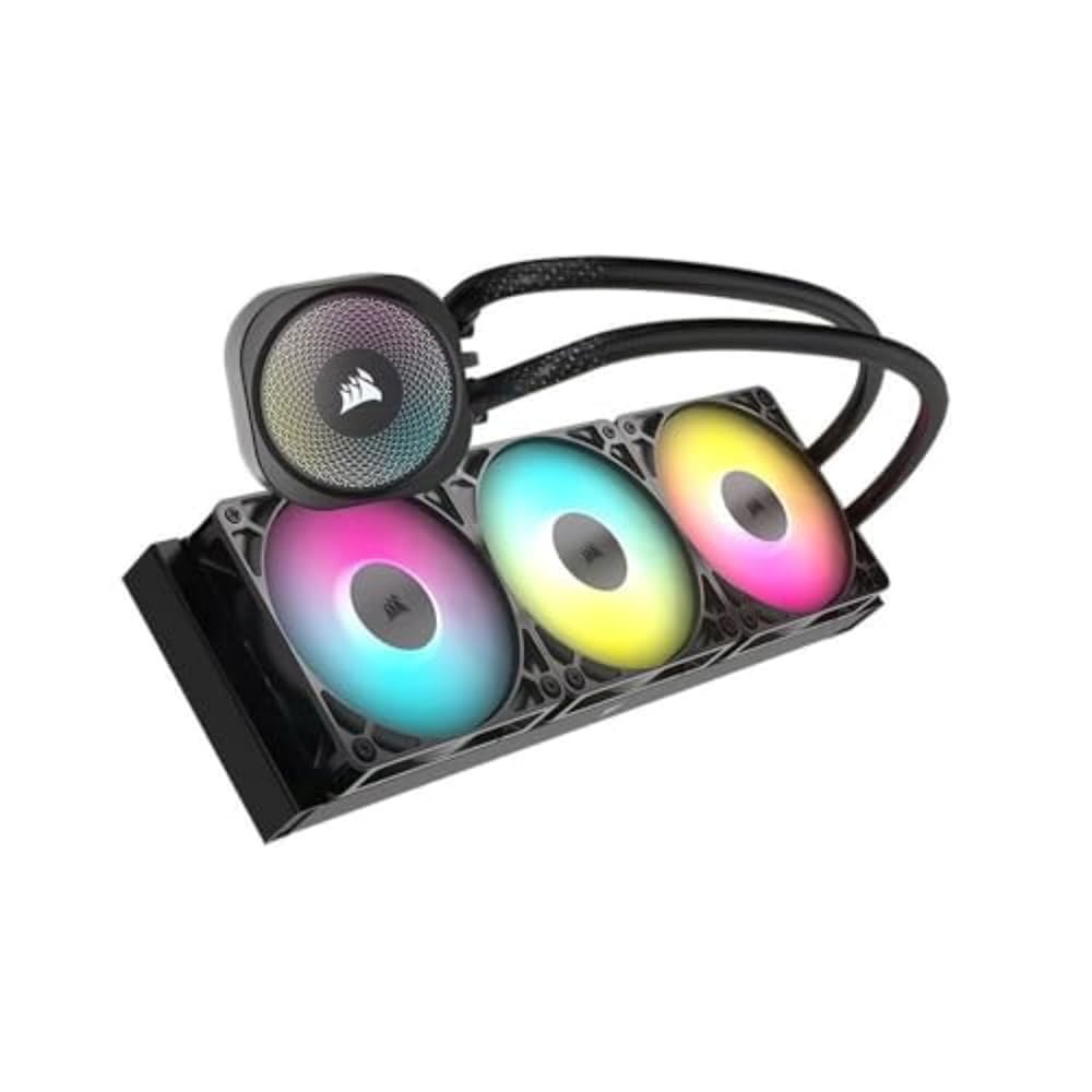 CORSAIR 노틸러스 360 RS ARGB 액체 CPU 쿨러 u2013 360mm AIO 저소음 다이렉트 마더보드 연결 데이지 체인 인텔 LGA 1851/1700, AMD AM5 - 상세 이미지 2