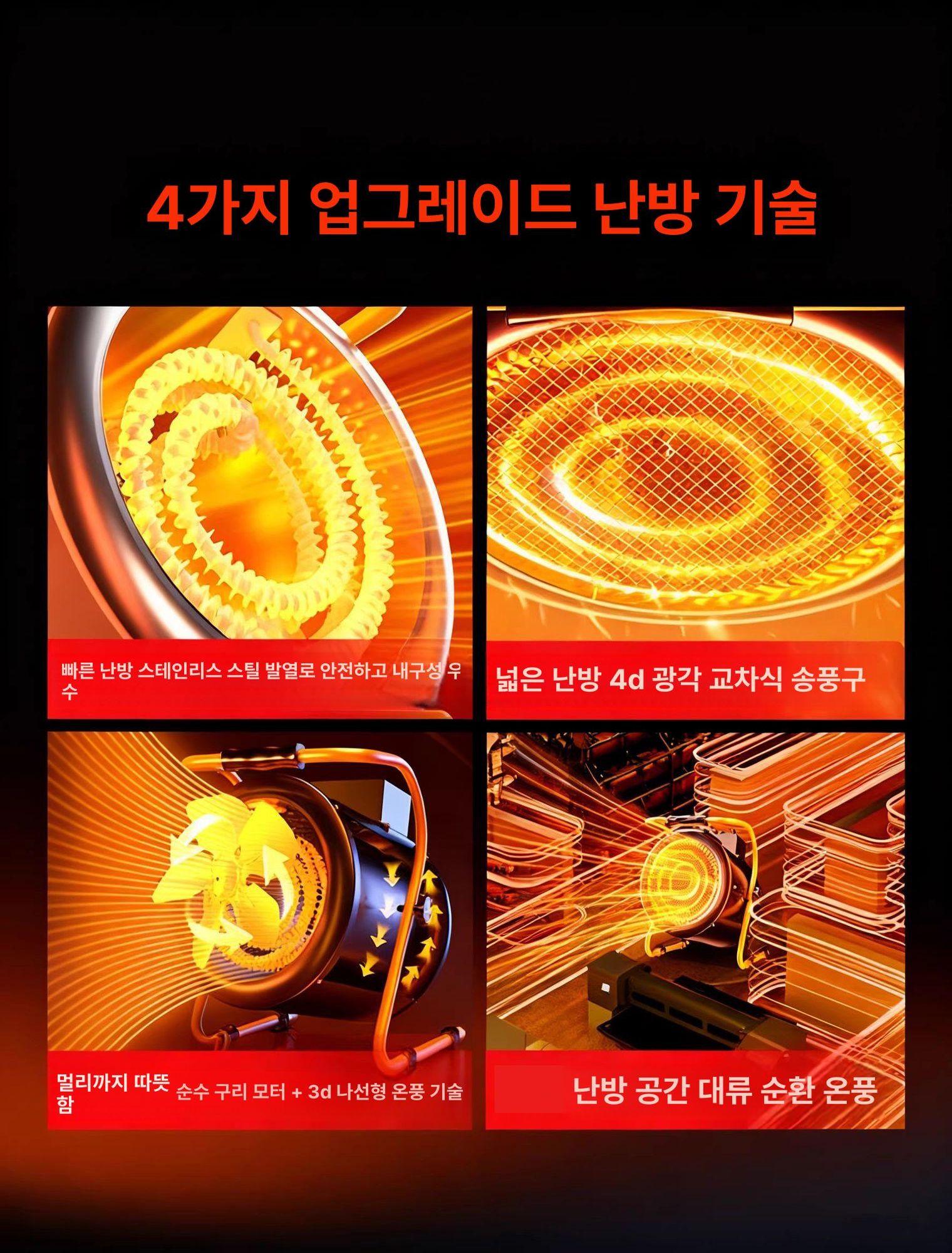 농업용 열풍기 온실 소형 난로 비닐하우스 미니 보일러 가정용 창고 농장 소각로 하우스용 - 상세 이미지 3