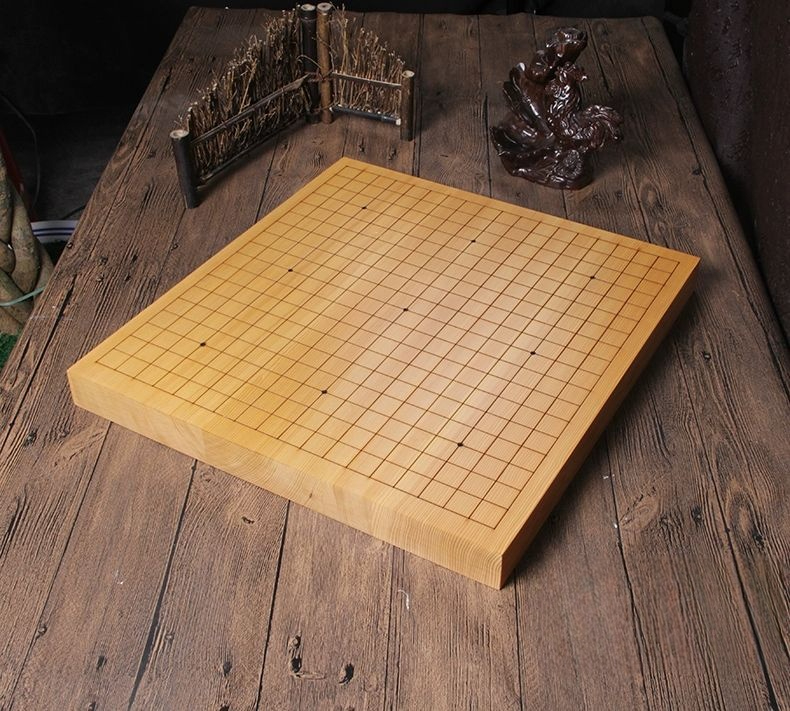 비자나무 원목 바둑판 정통 오목 기원 선물용 테이블 신회 장기판 전통 클래식 작은 - 상세 이미지 3