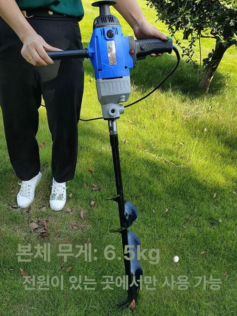 구굴기 전동삽 엔진 묘목 삽 땅파기 심기 드릴링 땅 나무 전동 땅파는 땅파는기계 말뚝박기 - 상세 이미지 5