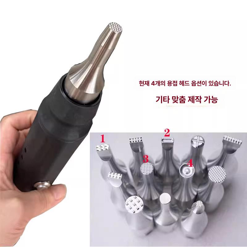 스폿 융착기 부직포 산업용 핸들 실링기 접착 기계 둥근 이어밴드 접합기 헤드 접착기 - 상세 이미지 4