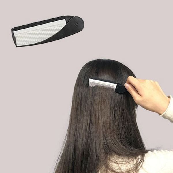 머리 휴대용 접이식 꼬리 빗 헤어 접이식 볼륨 브러쉬 - 상품 이미지