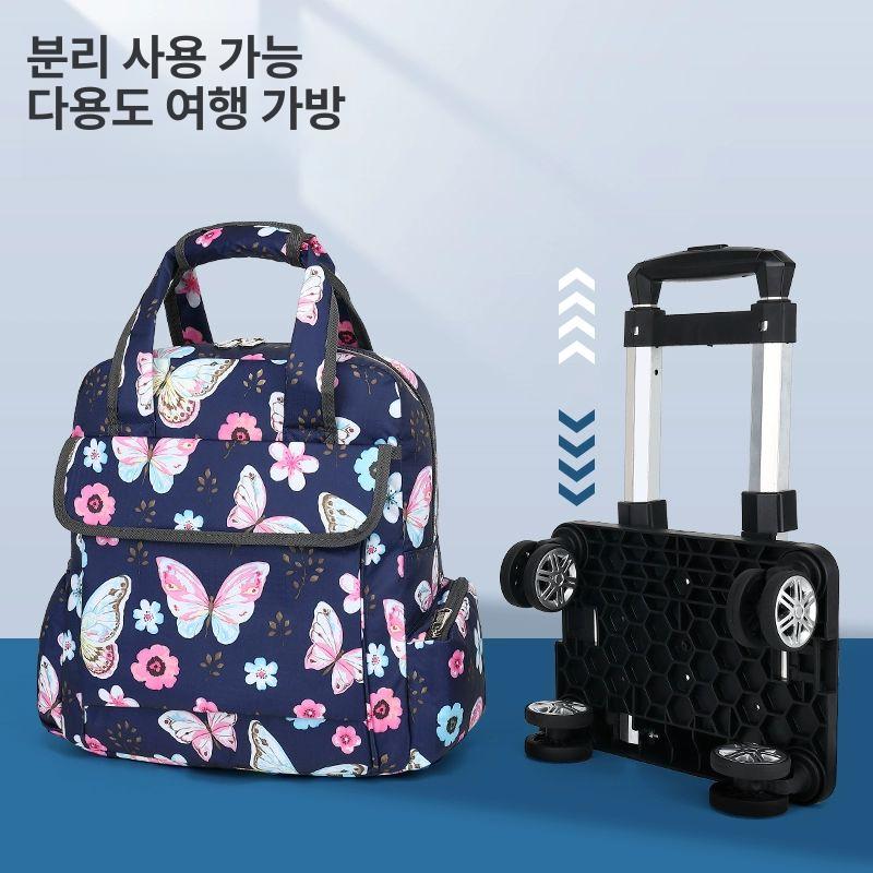 기내용 천캐리어 여행용 소형 초경량 끌고매는 방수 - 상세 이미지 3