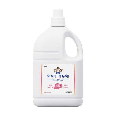 아이깨끗해 거품형 핸드솝 4L X 1 (공펌프용기490ml x 1포함) 코스트코