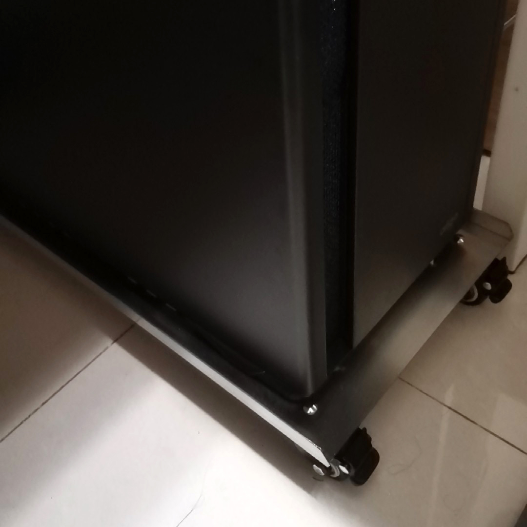 컴퓨터 본체 받침대 이동식 본체선반 다이 컴퓨터받침대 바퀴형 트레이 다용도 받침 사무실 - 상세 이미지 2