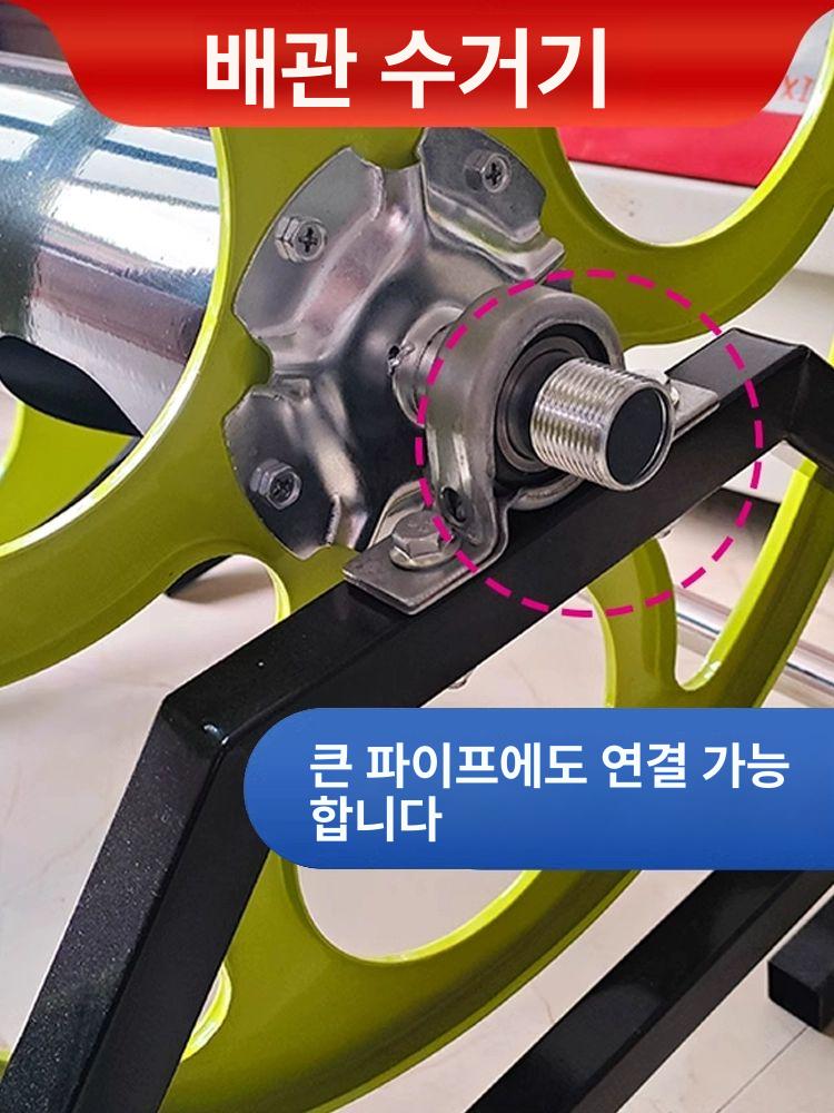 농약 호스릴 농약줄 권취기 감는 와인딩 정리대 분무기 거치대 호스감기 - 상세 이미지 3