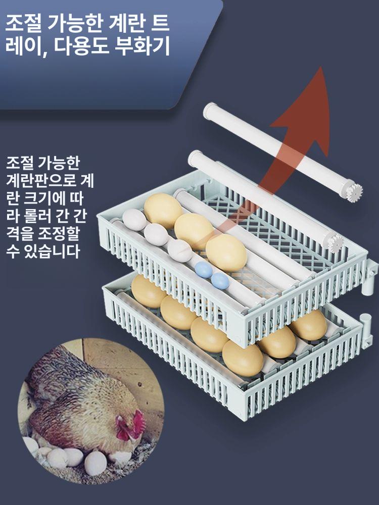 메추리 가정용 케이지 단전 새장 이동식 울타리 닭 전자동 병아리집 - 상세 이미지 4