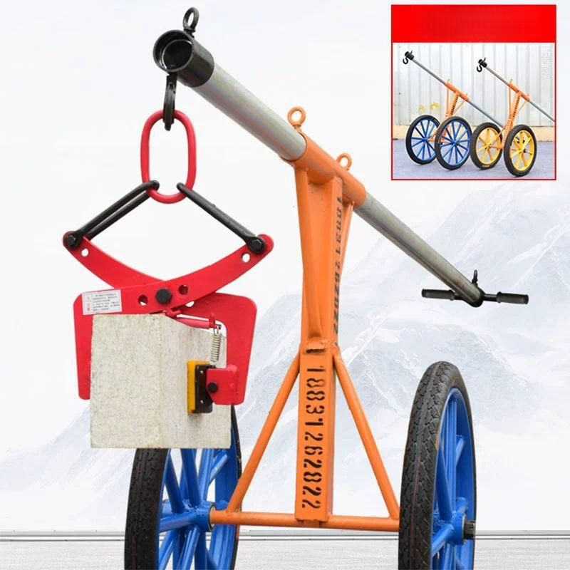 벽돌 집게 클램프 경계석 보도 세라믹 돌집게 클립 블럭 고정 옹벽 리프트 연석 경계석집게 - 상세 이미지 3