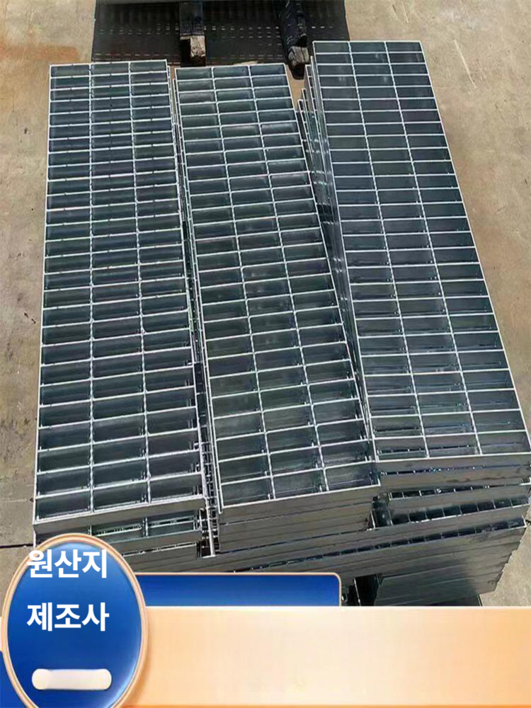 트렌치 그레이팅 덮개 스테인리스 빗물받이 빗물 수로관 배수로 싱글 배수구 배수 형 배수관 - 상세 이미지 4