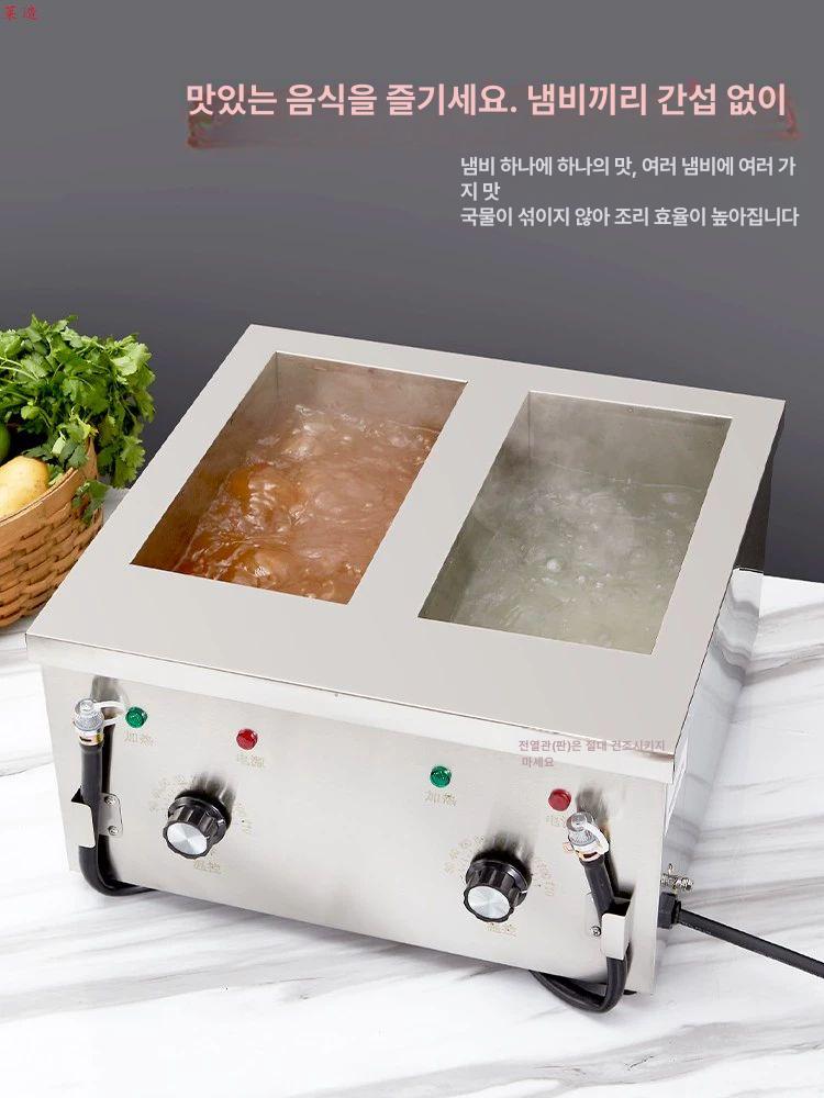 업소용 면삶기 냄비 스테인리스 국수냄비 라면 온면기 대형 주방 탕면기 파스타 해면기 - 상세 이미지 2