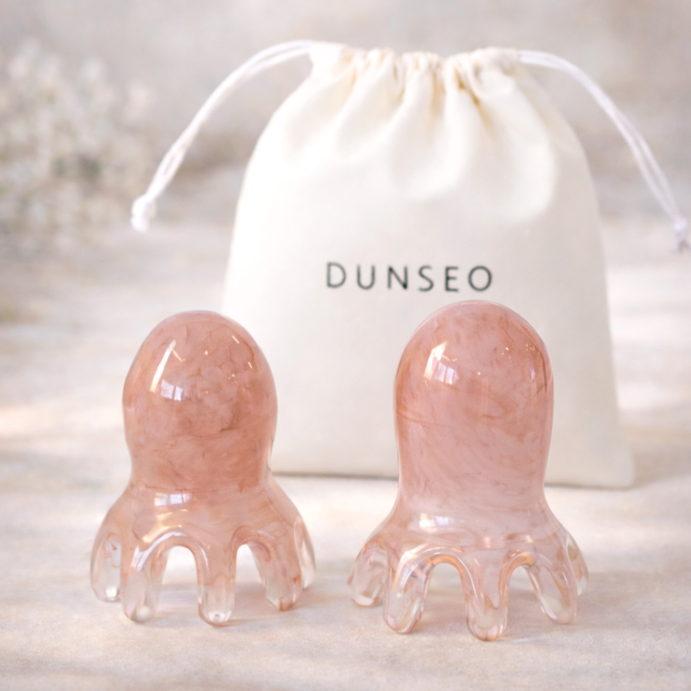 DUNSEO 문어 괄사 롱헤드+숏헤드 1+1 세트 (파우치 포함) - 상세 이미지 2