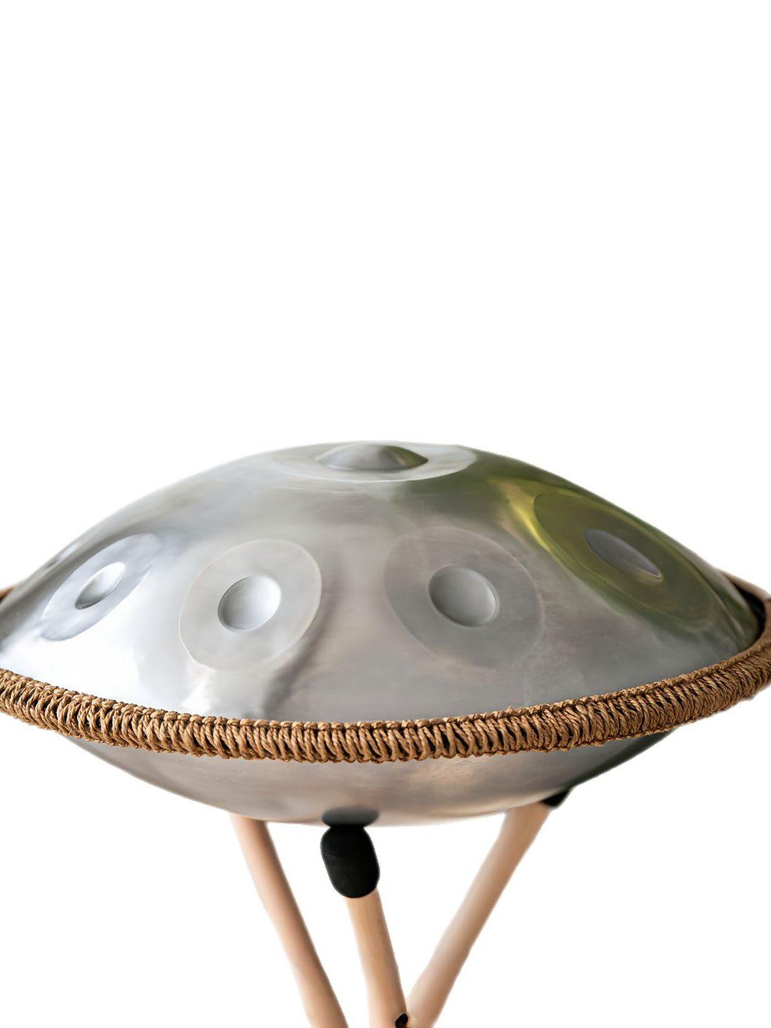 텅드럼 행드럼 Handpan Hangdrum 스틸 핸드팬 악기 명상 요가 집중력 향상 - 상품 이미지