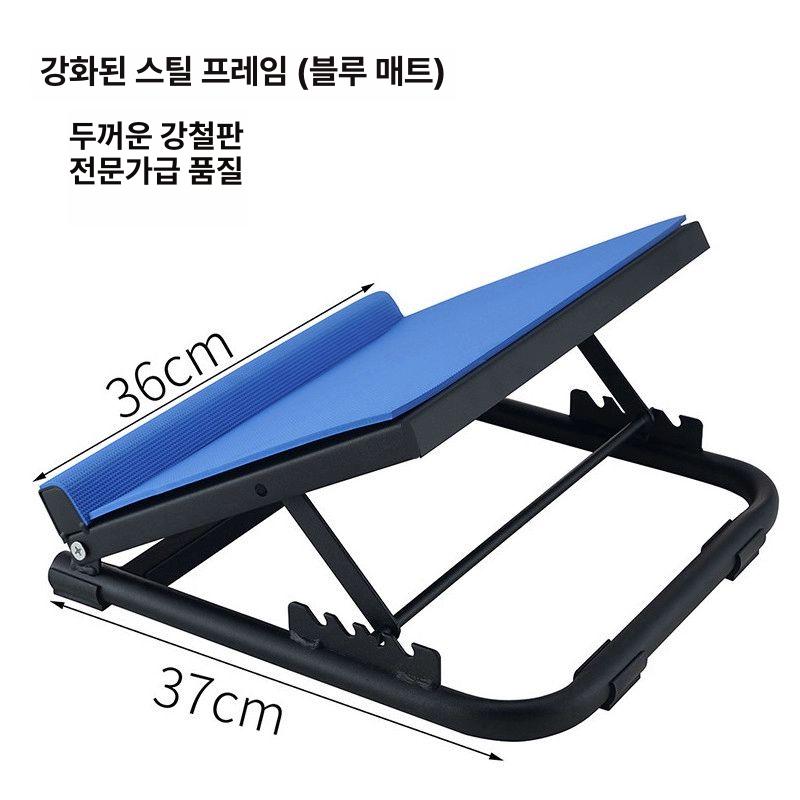 종아리 발목 경사대 손잡이 스트레칭 각도 조절 블랙 보드 햄스트링 강화 패드리스 - 상세 이미지 2