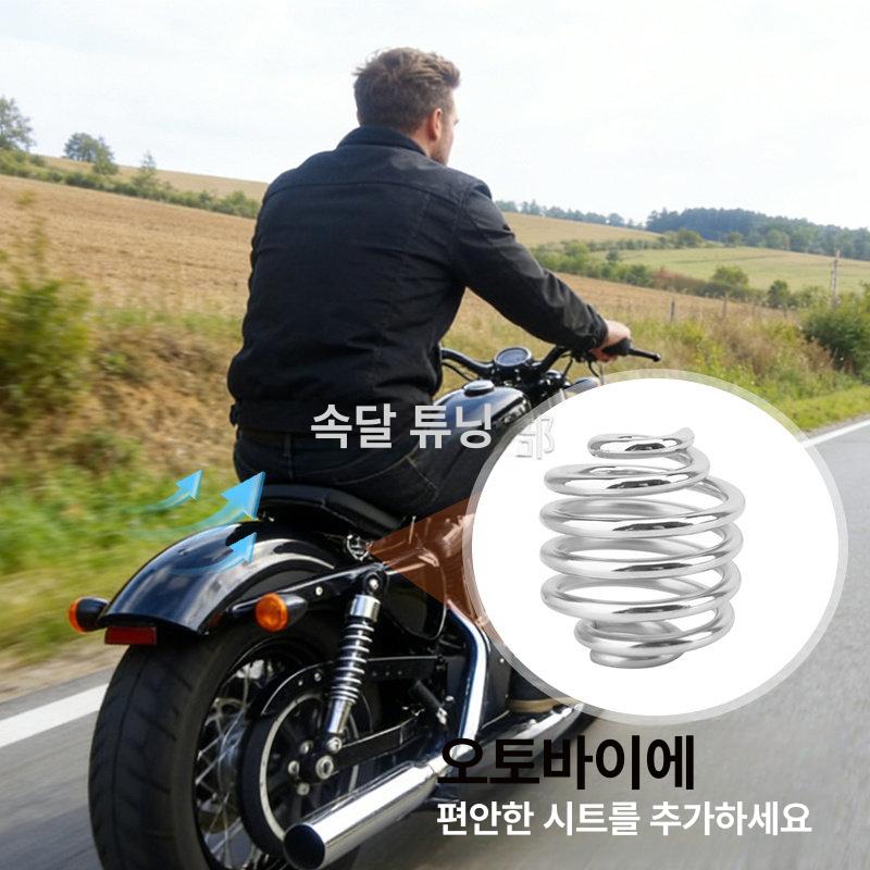 포티에잇 안장 시트 호환 할리 등받이 스터드 튜닝 오토바이 좌석 할리데이비슨호환 말 - 상세 이미지 3