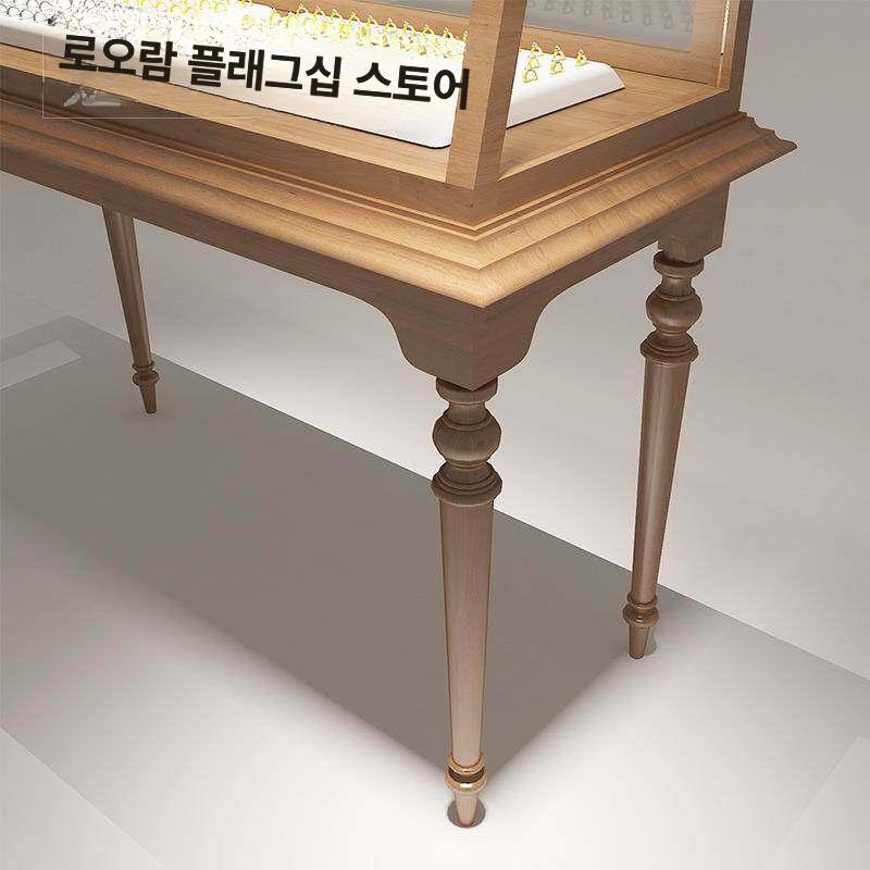 보석 진열대 액세서리 사이즈 박물관 전시대 귀걸이 귀금속 원목 거치대 - 상세 이미지 5