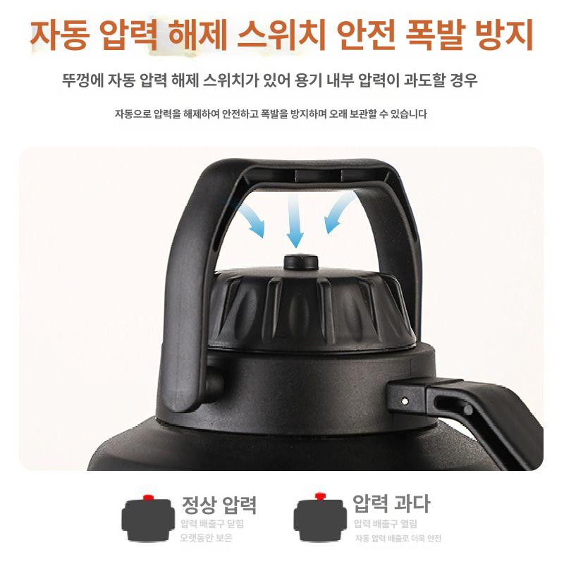 얼음 보관통 드라이 냉동용 업소용 보관함 보냉통 버킷 저장 보관용기 스텐 밀폐 대형 - 상세 이미지 3