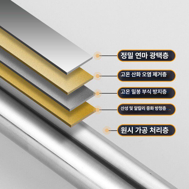 천장 빨래 건조봉 부착형 건조대 발코니 빨래건조봉 - 상세 이미지 4
