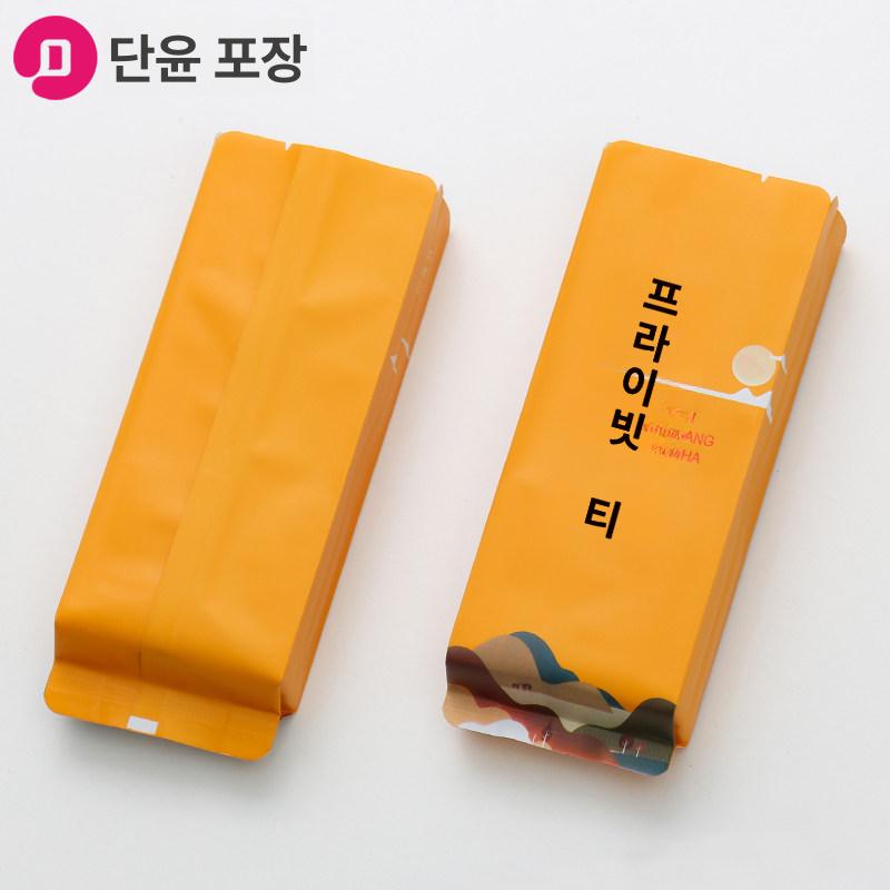 찻잎 포장지 전통차 녹차 복고풍 약봉투 입체형 알루미늄 봉투 500장 - 상세 이미지 5