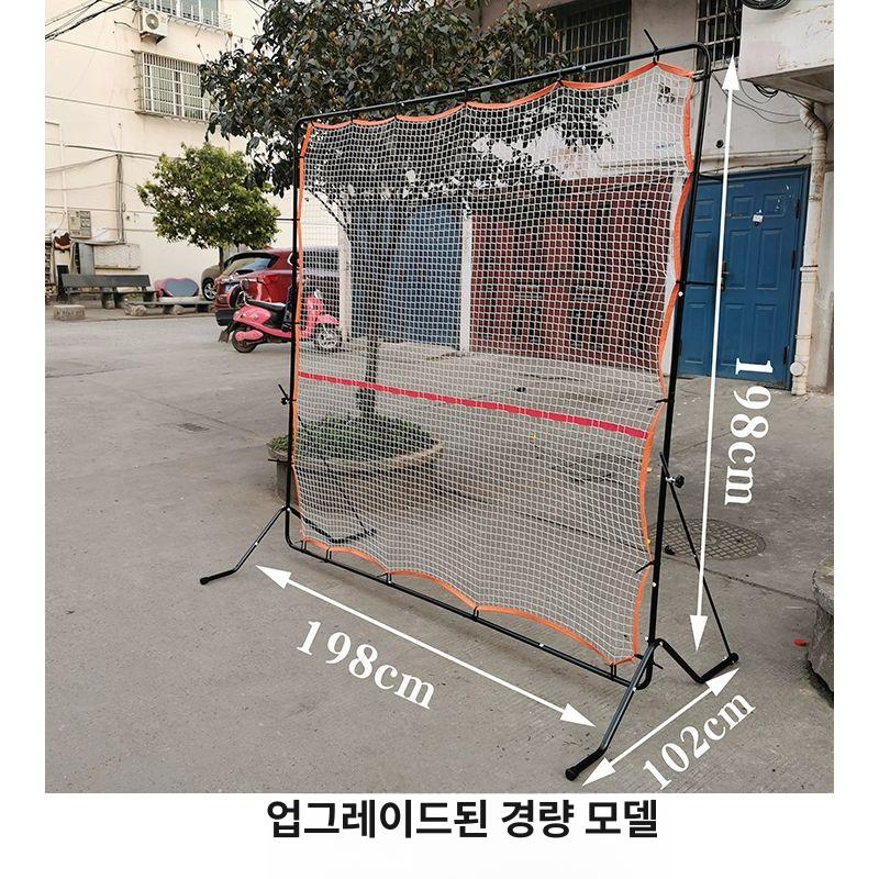 테니스 네트 족구 연습용 피클볼네트 프레임 긴네트 거치대 접이식 펜션 네트망 간이 야외 - 상세 이미지 4