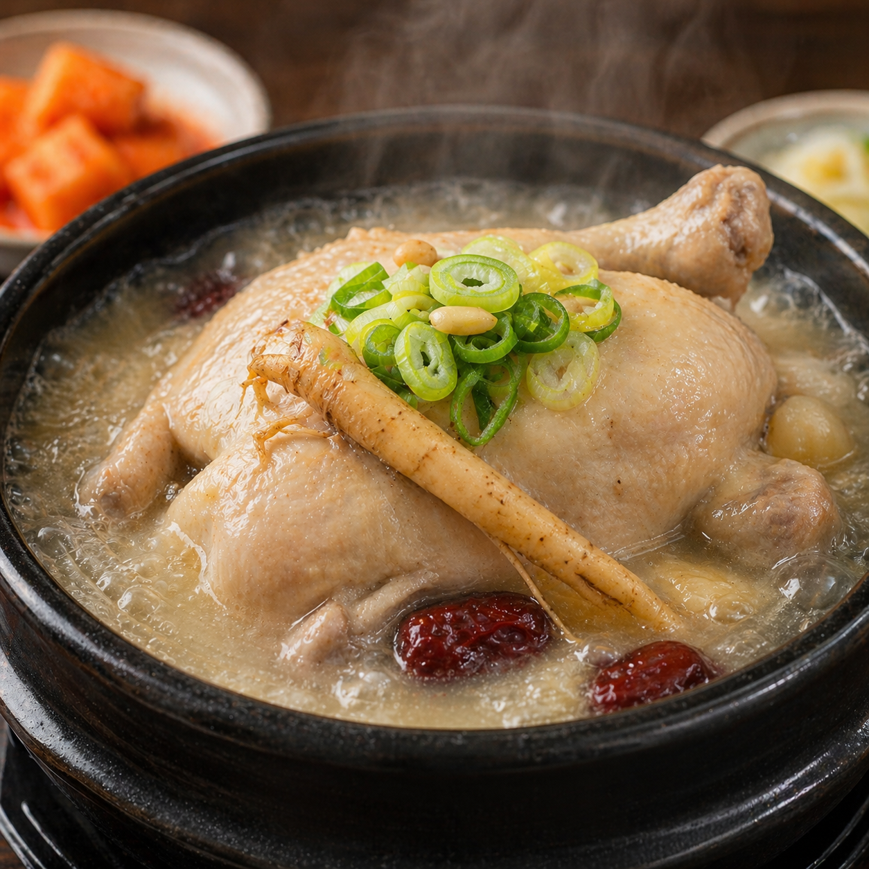 자연애계 웅추삼계탕 1kg 3봉 국내산 보양식 - 상품 이미지