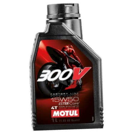 MOTUL 모튤 300V 100%합성유 4T 15W50