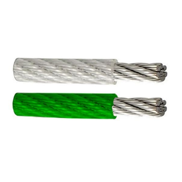 다용도 pvc 코팅 와이어 로프 튼튼한 pvc 코팅 와이어 건축 - 상품 이미지