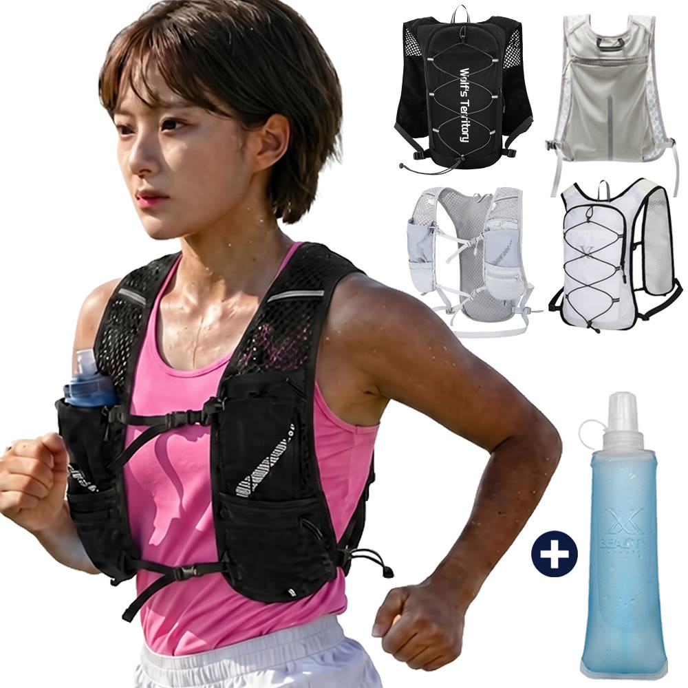 엑스뷰티 러닝조끼 베스트 런닝 트레일 등산 여름 마라톤 초경량 울프