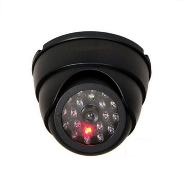 가정용 모형 방범 카메라 돔형 가짜 cctv 무전원 실외 - 상품 이미지