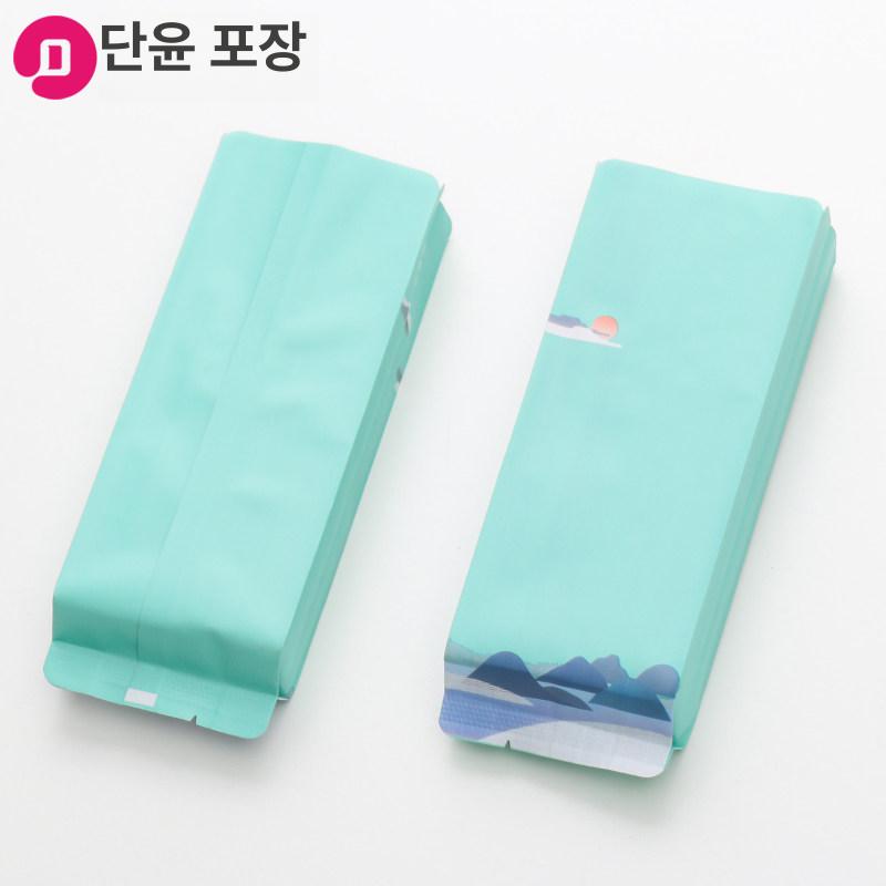 찻잎 포장지 전통차 녹차 복고풍 약봉투 입체형 알루미늄 봉투 500장 - 상세 이미지 4