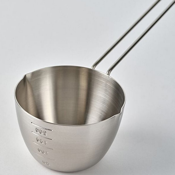 손잡이 스텐 계량 컵 200ml 스테인리스 계량 컵 베이킹 요리 - 상품 이미지