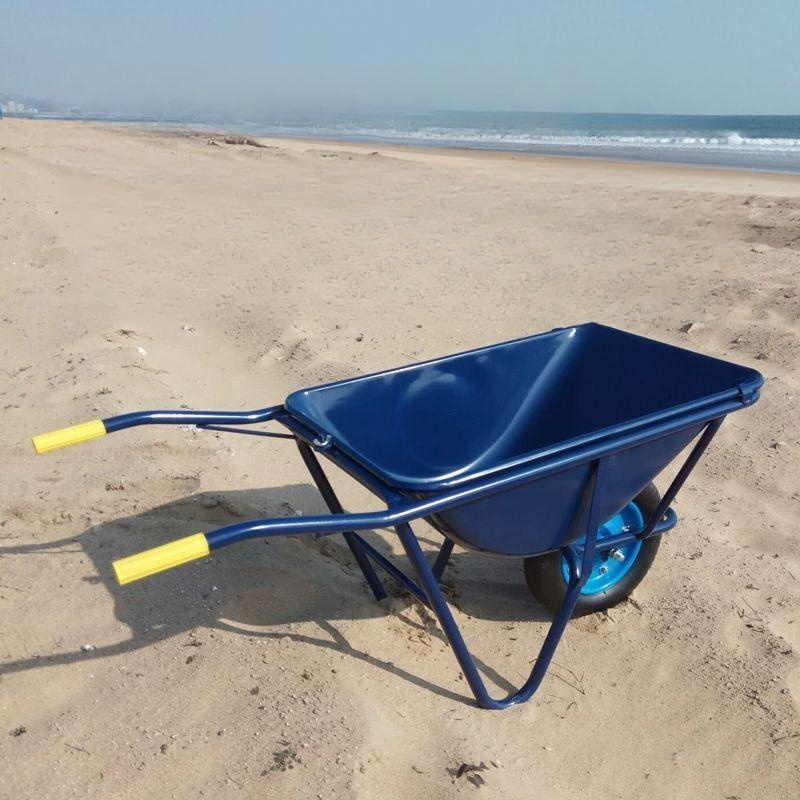 농업용 손수레 일륜차 알루미늄 리어카 카트 타이어 농사용 구루마 엔진 외발 - 상품 이미지