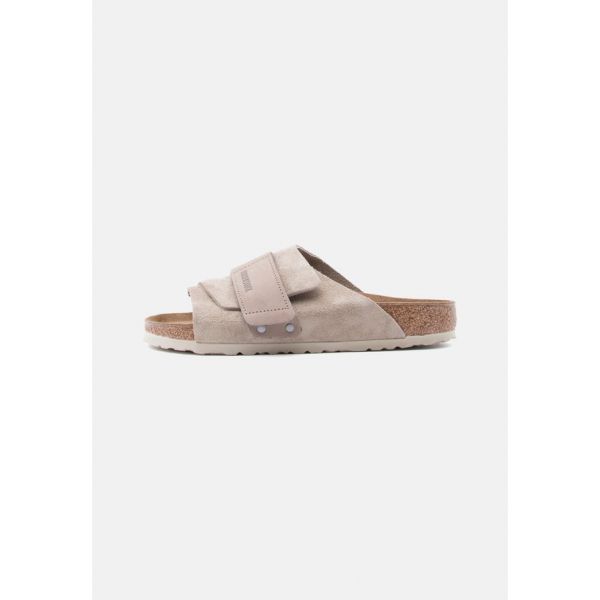 버켄스탁 교토 스웨이드 벨크로 공용 샌들슬리퍼 토프 남성 taupe/beige - 상품 이미지