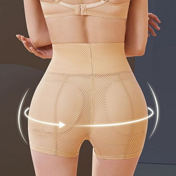 편안한 여성 보정 팬티 기능성 여성 힙업 팬티 무봉제 스판 - 상품 이미지