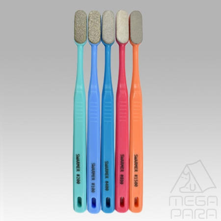 인성 다이아몬드 핸드랩바 칫솔형 5P 사포 핸드연마기