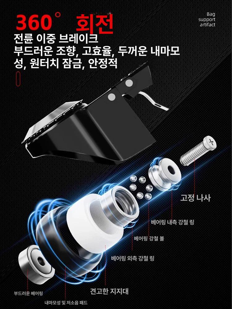 분리수거 거치대 이동식 쓰레기봉투 걸이 마대 톤백 재활용 - 상세 이미지 5